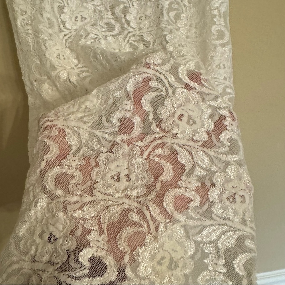Vintage Cinema Etoile Lace Camisole Beaded Sheer Lingerie Size S - Picture 7 of 15
